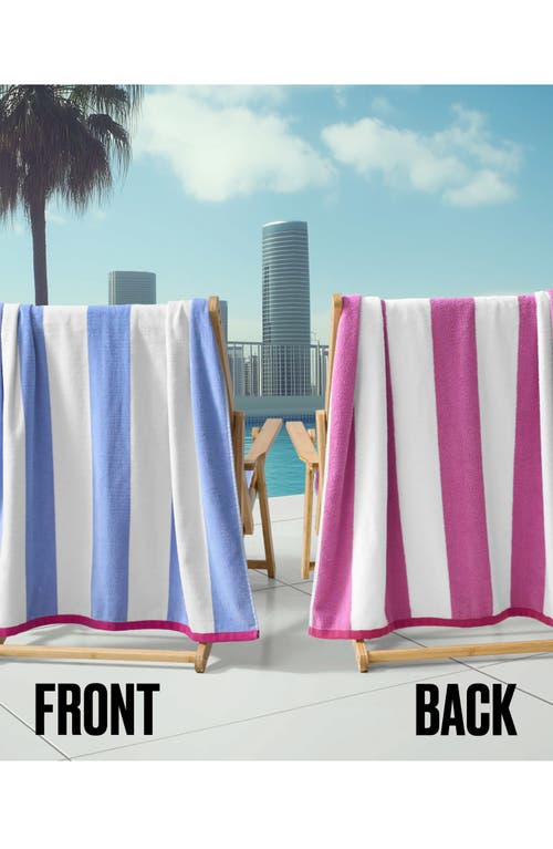 Juicy Couture Stripe Cotton Beach Towel