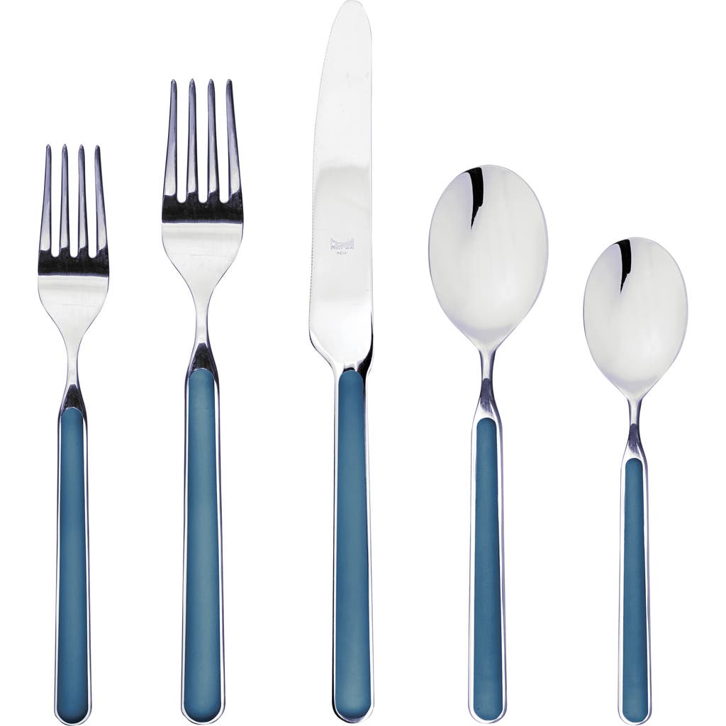 Mepra Fantasia Flatware Set In Blue