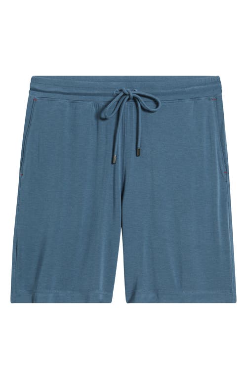 Daniel Buchler Modal Blend Pajama Shorts In Blue