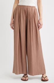 A.REN Lumin Crinkle Wide Leg Pants