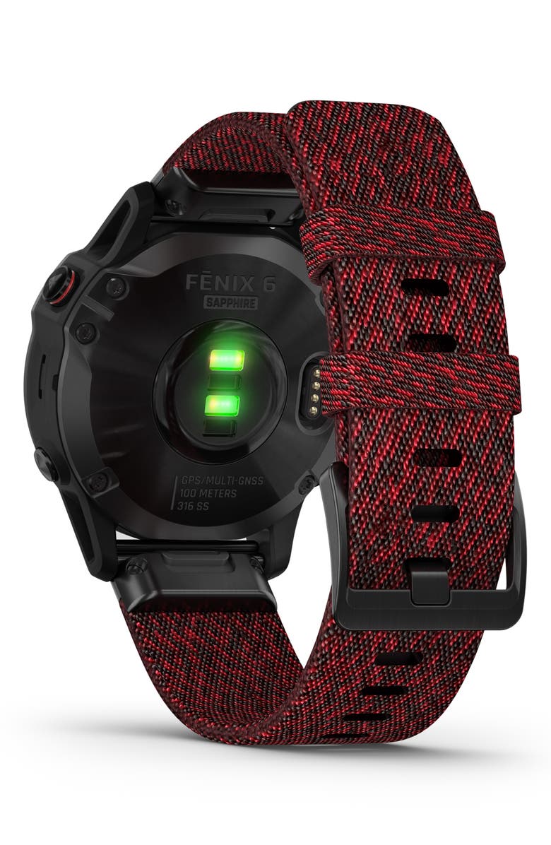 Garmin fenix<sup>®</sup> 6 Sapphire Premium Multisport GPS Watch, 47mm, Alternate, color, 