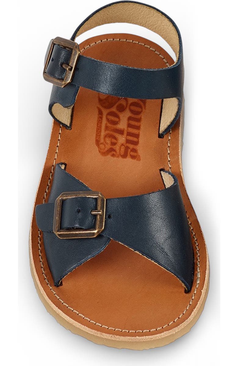 Young Soles Sonny Sandal, Alternate, color, Navy