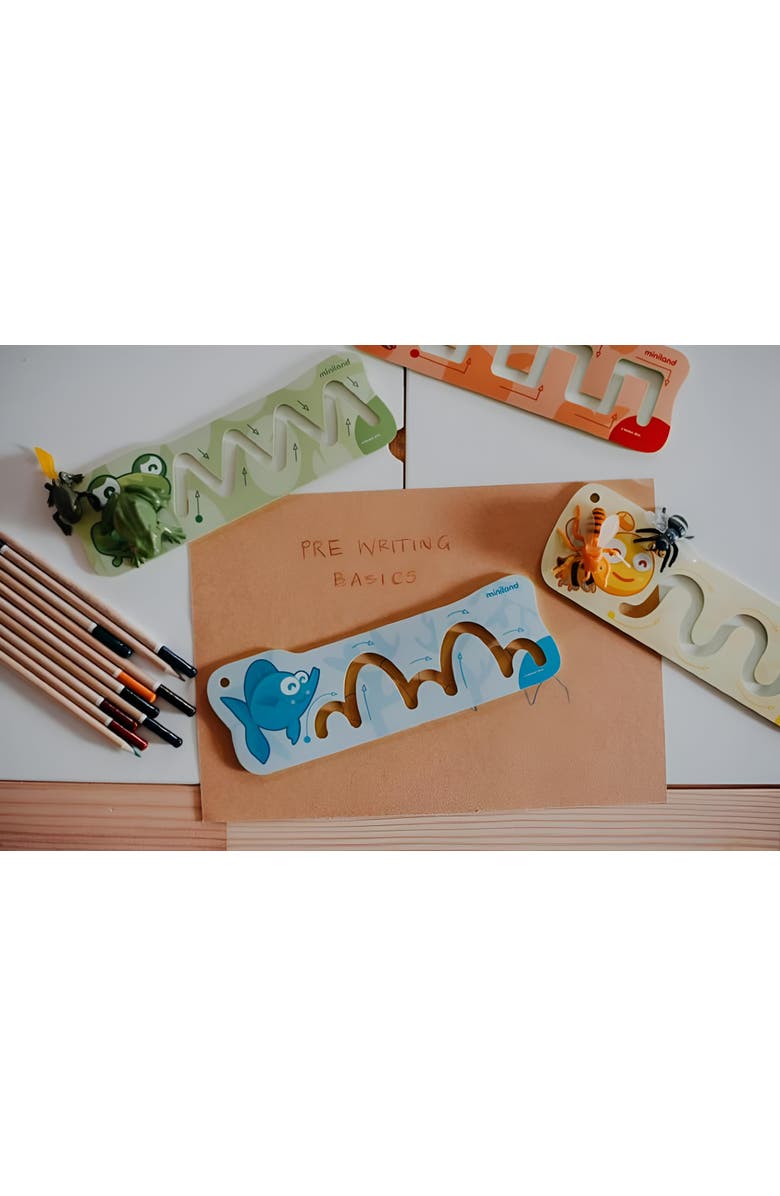 Miniland Pre-Writing Basics Patterns, Alternate, color, Multi