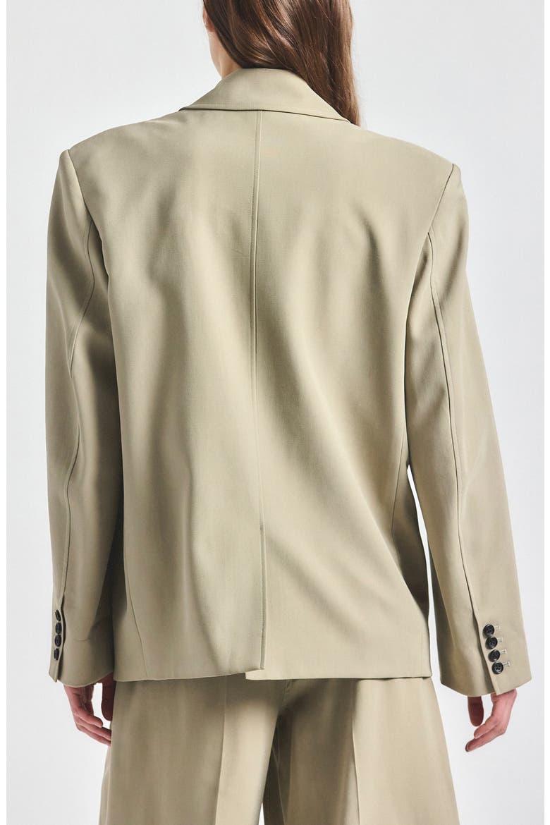 Poppy Relaxed Blazer, Alternate, color, SILVER SAGE