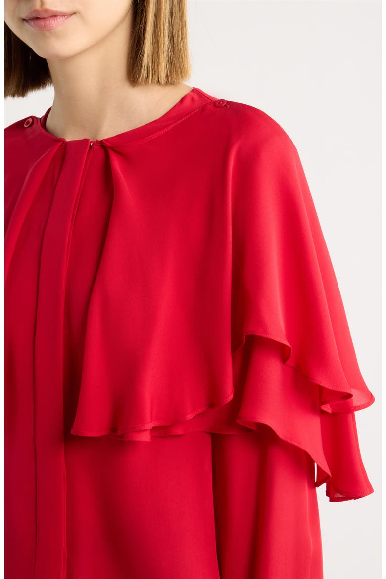 The Wrap Cape Top, Alternate, color, LIPSTICK
