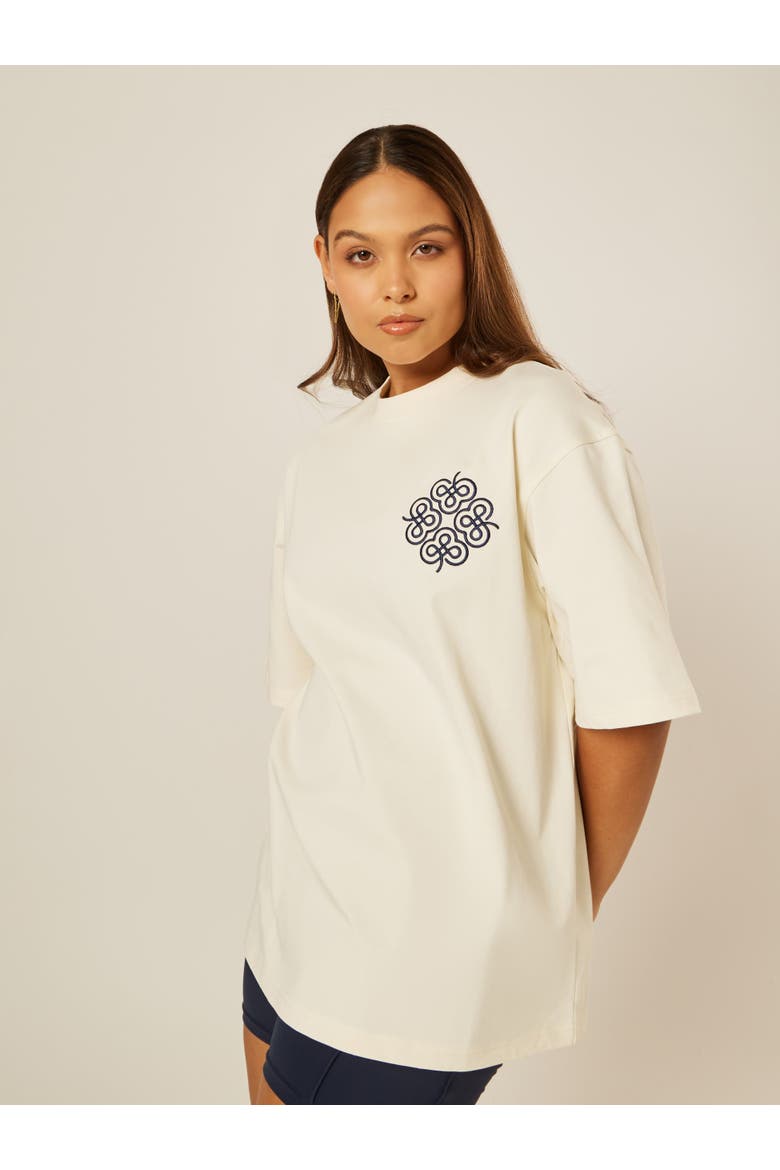 Be The Ace Crew Neck Oversized T-Shirt, Main, color, Off-white