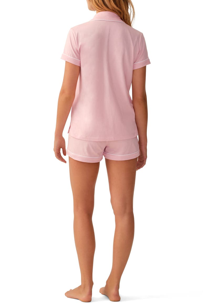 Pima Cotton Short Pajamas, Alternate, color, PINK