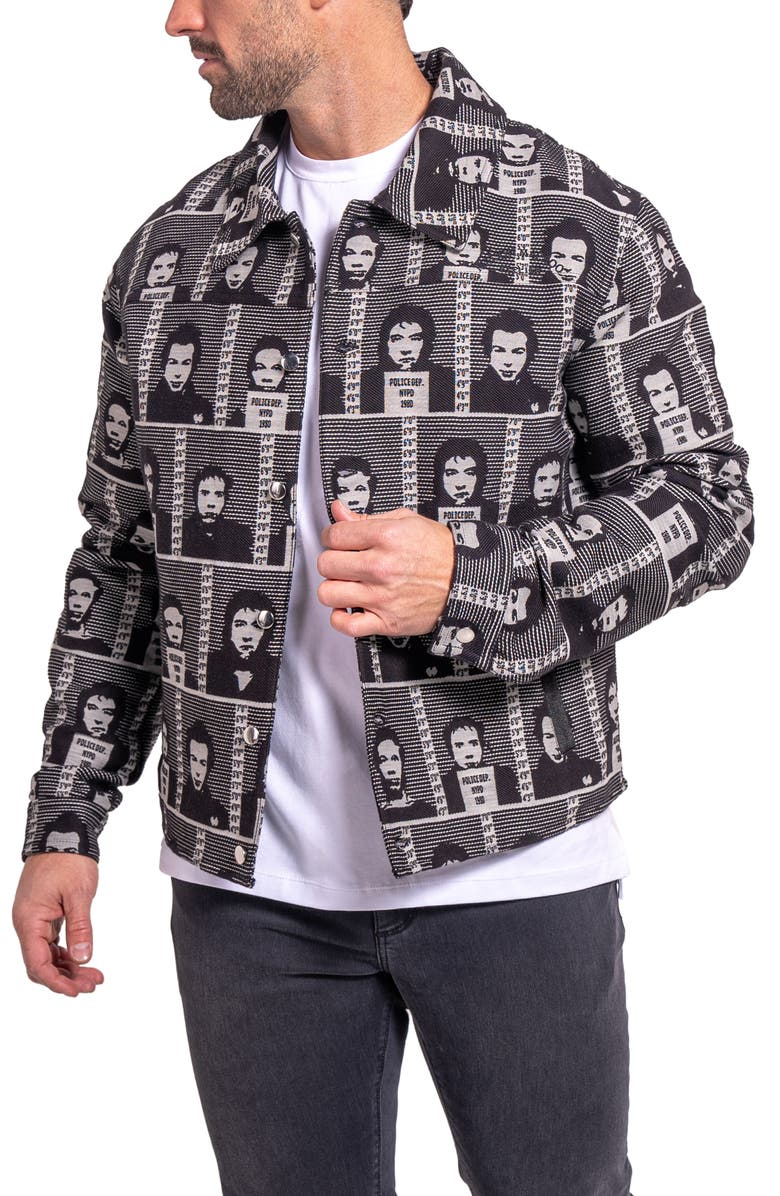 Maceoo Ascension 0004 Denim Jacket, Alternate, color, Grey