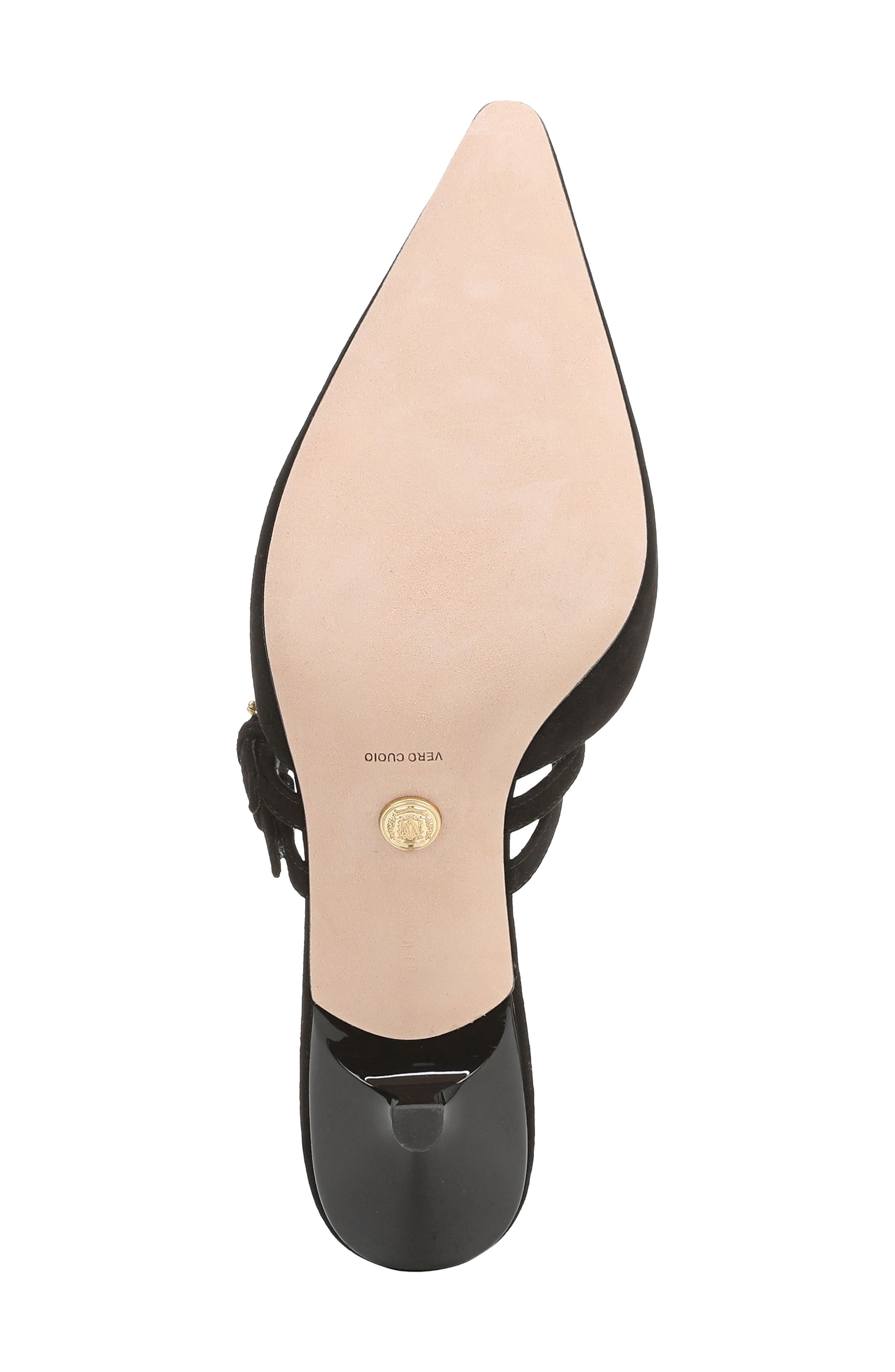 Veronica Beard Corrie Pointed Toe Pump, Alternate, color, Black