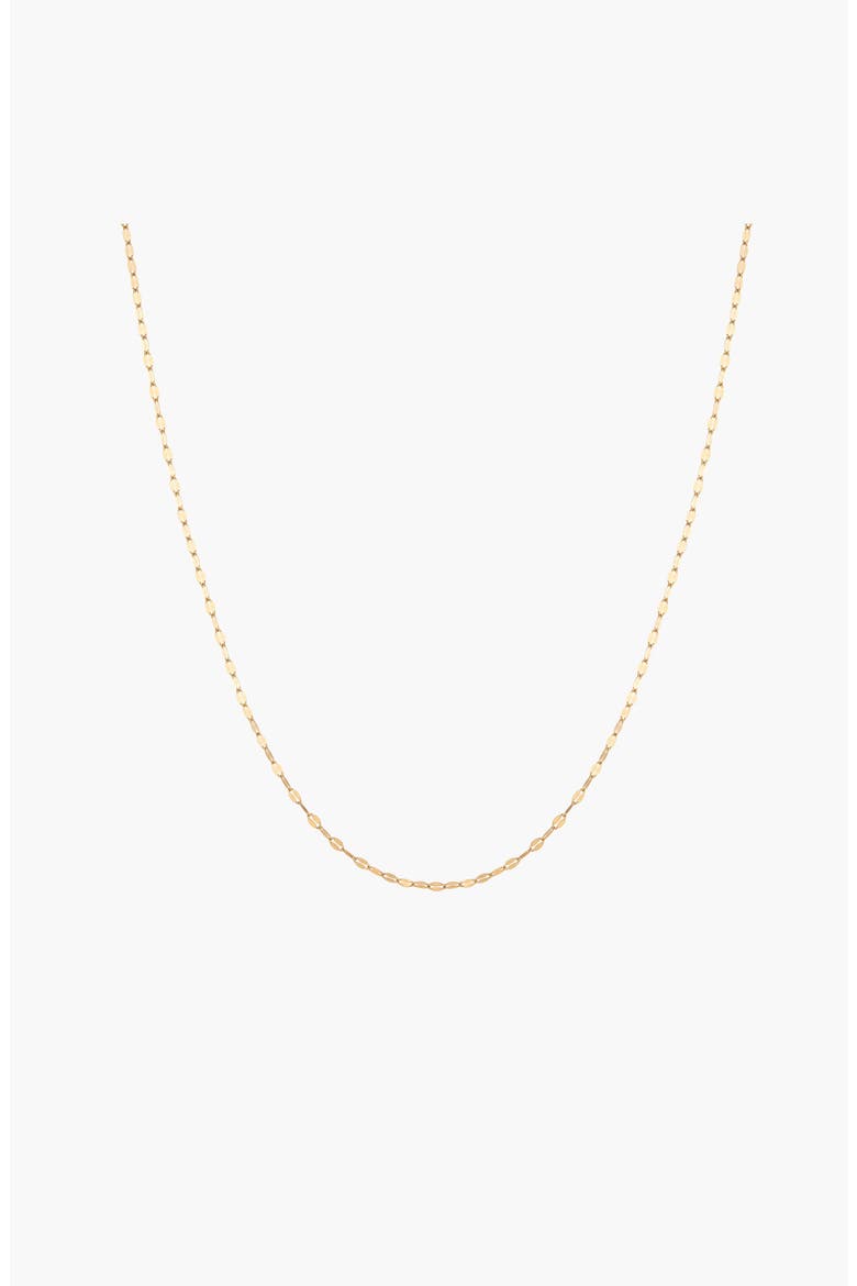 Valentino Chain Necklace, Main, color, Yellow