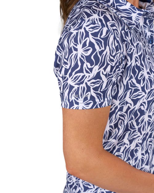 Black Clover Aurora Polo In Blue
