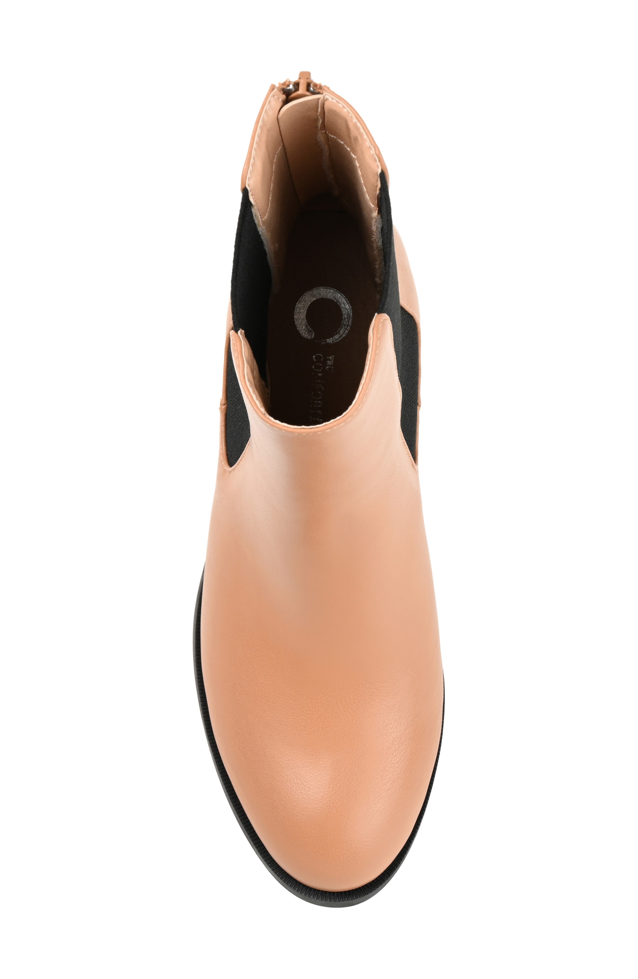 Journee Collection Tayshia Bootie, Alternate, color, Tan