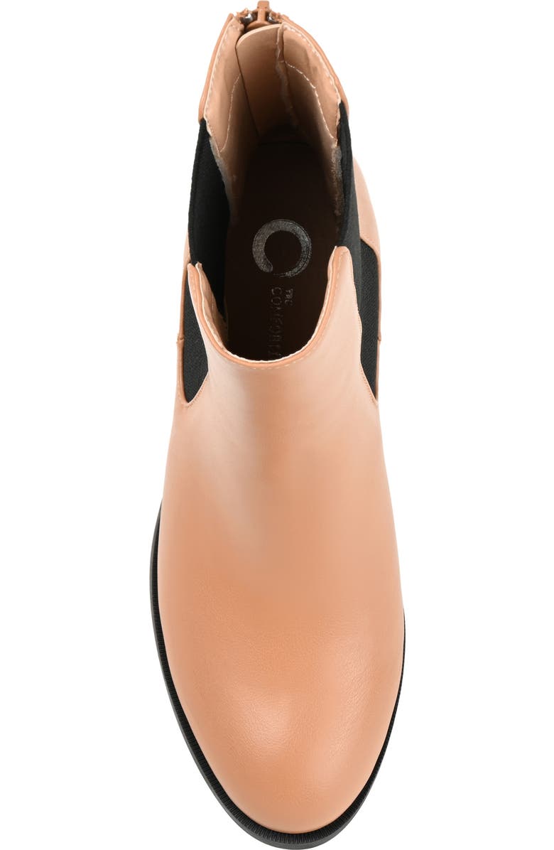 Journee Collection Tayshia Bootie, Alternate, color, Tan