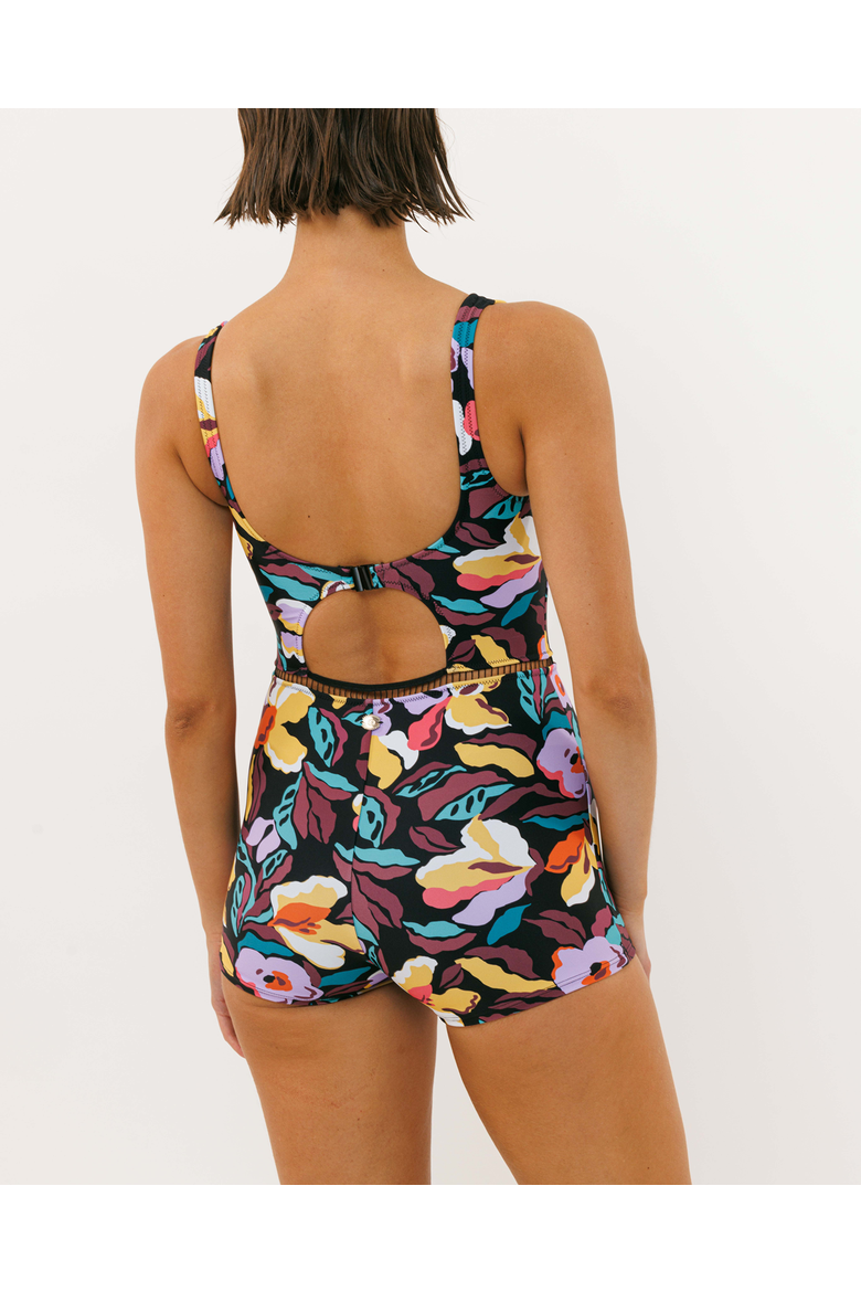Onepiece Shimi, Alternate, color, Black Flowrs