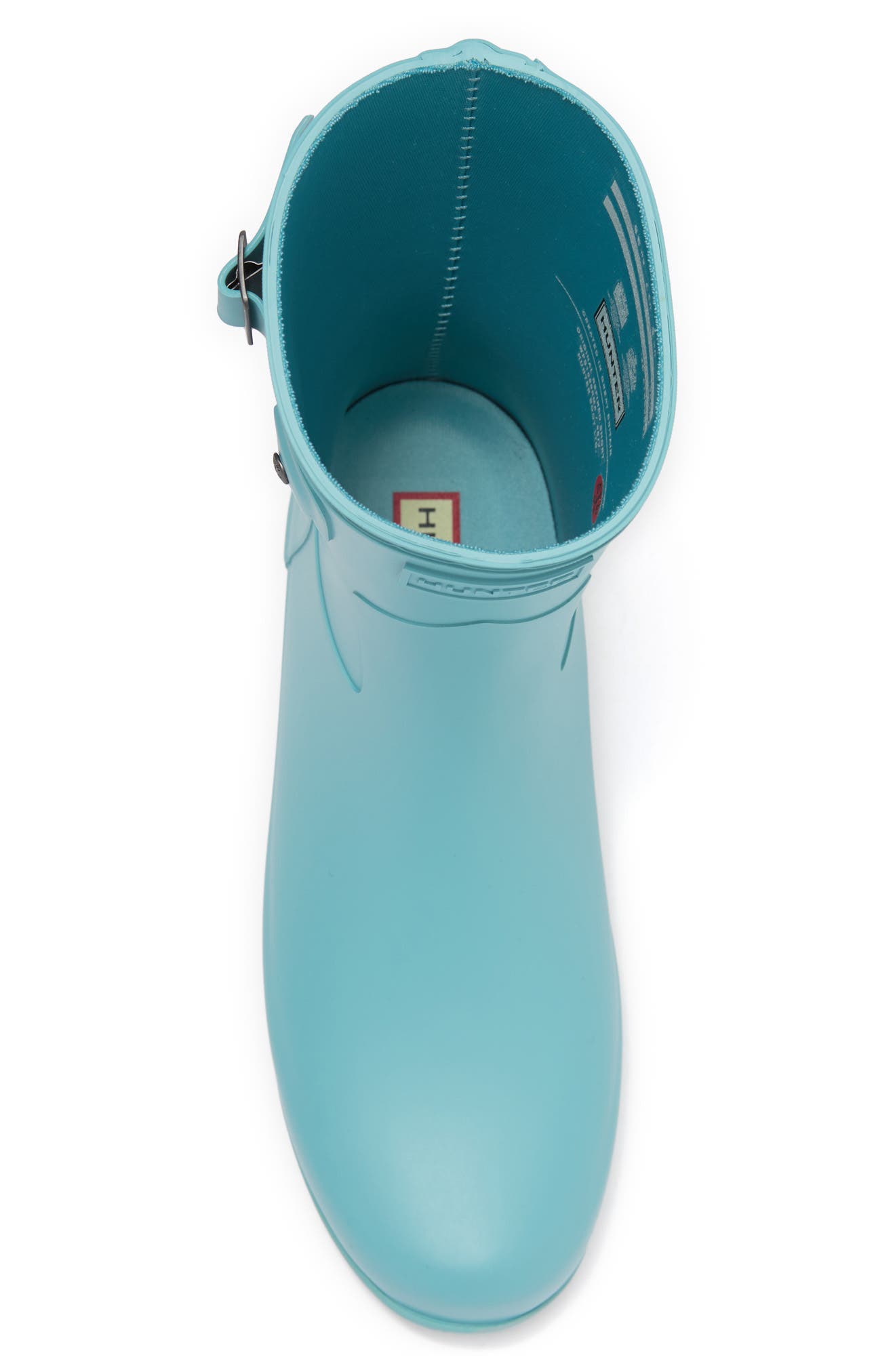 Original Refined Short Waterproof Rain Boot, Alternate, color, ARCTIC MINT
