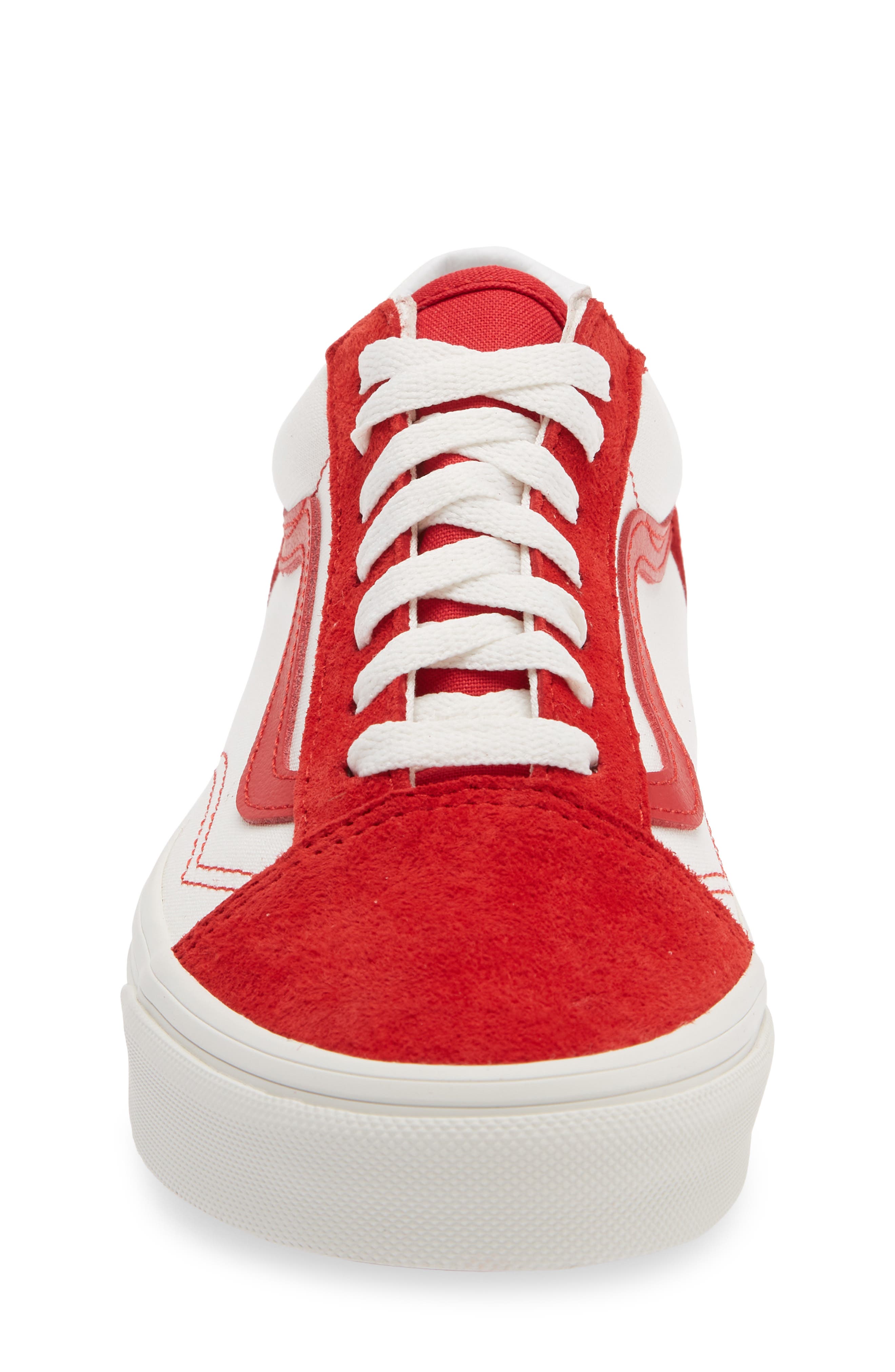 Kids' Old Skool Sneaker, Alternate, color, RED HOT VALENTINES/RACING RED