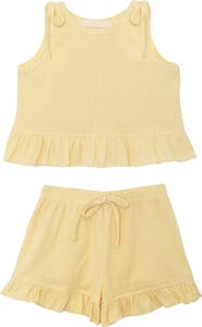 Mabel + Honey Sonny Sleeveless with Knot Detail Two Piece Set