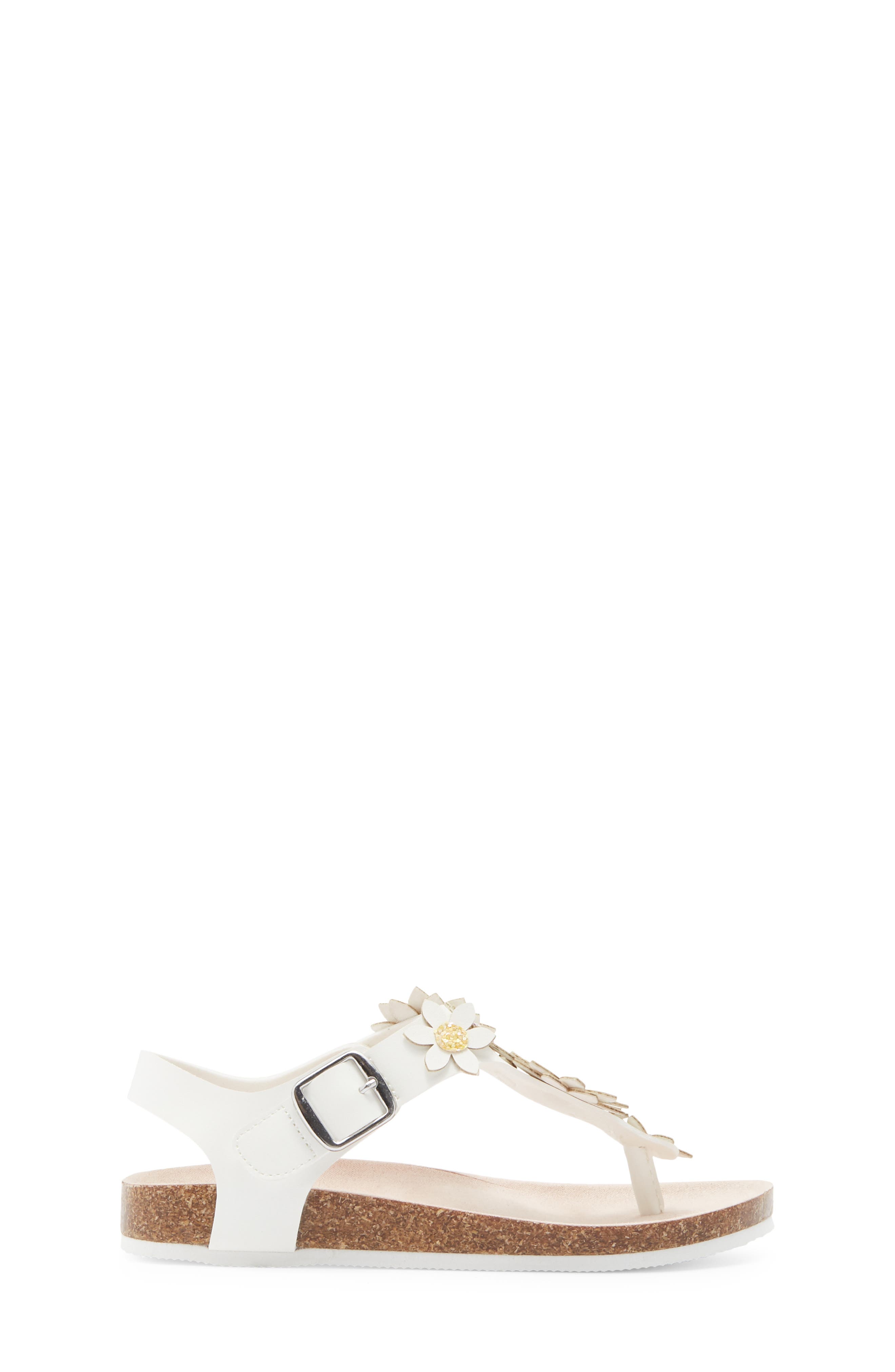 Harper Canyon Kids' Elenna T-Strap Sandal, Alternate, color, White Multi