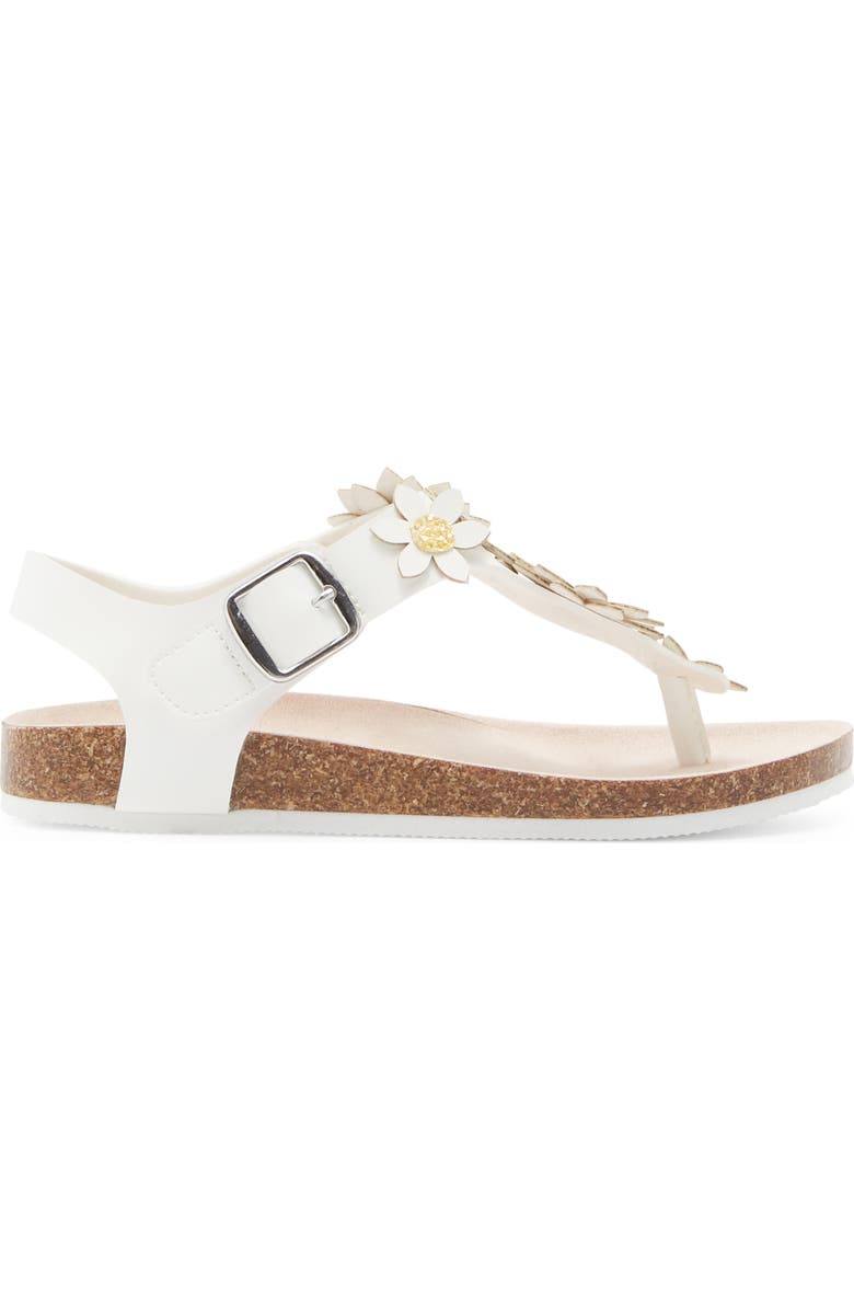 Harper Canyon Kids' Elenna T-Strap Sandal, Alternate, color, White Multi