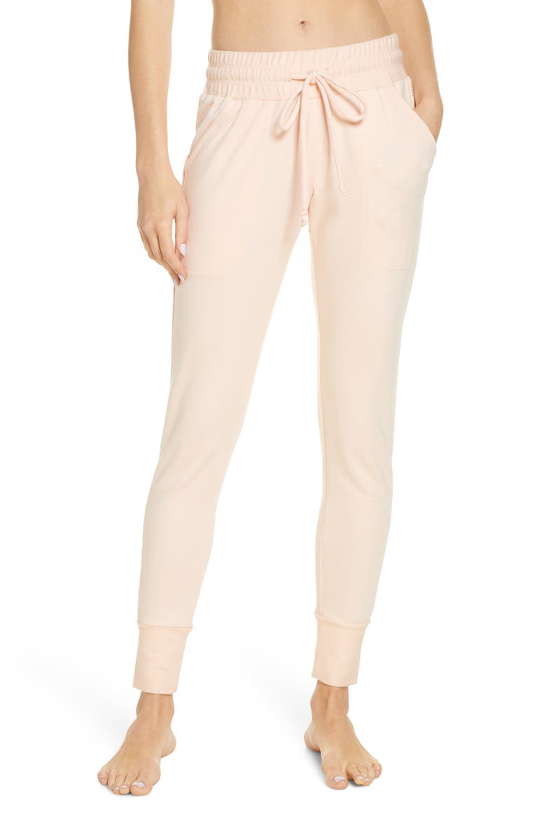 Free People FP Movement Sunny Skinny Sweatpants, Main, color, PEACH
