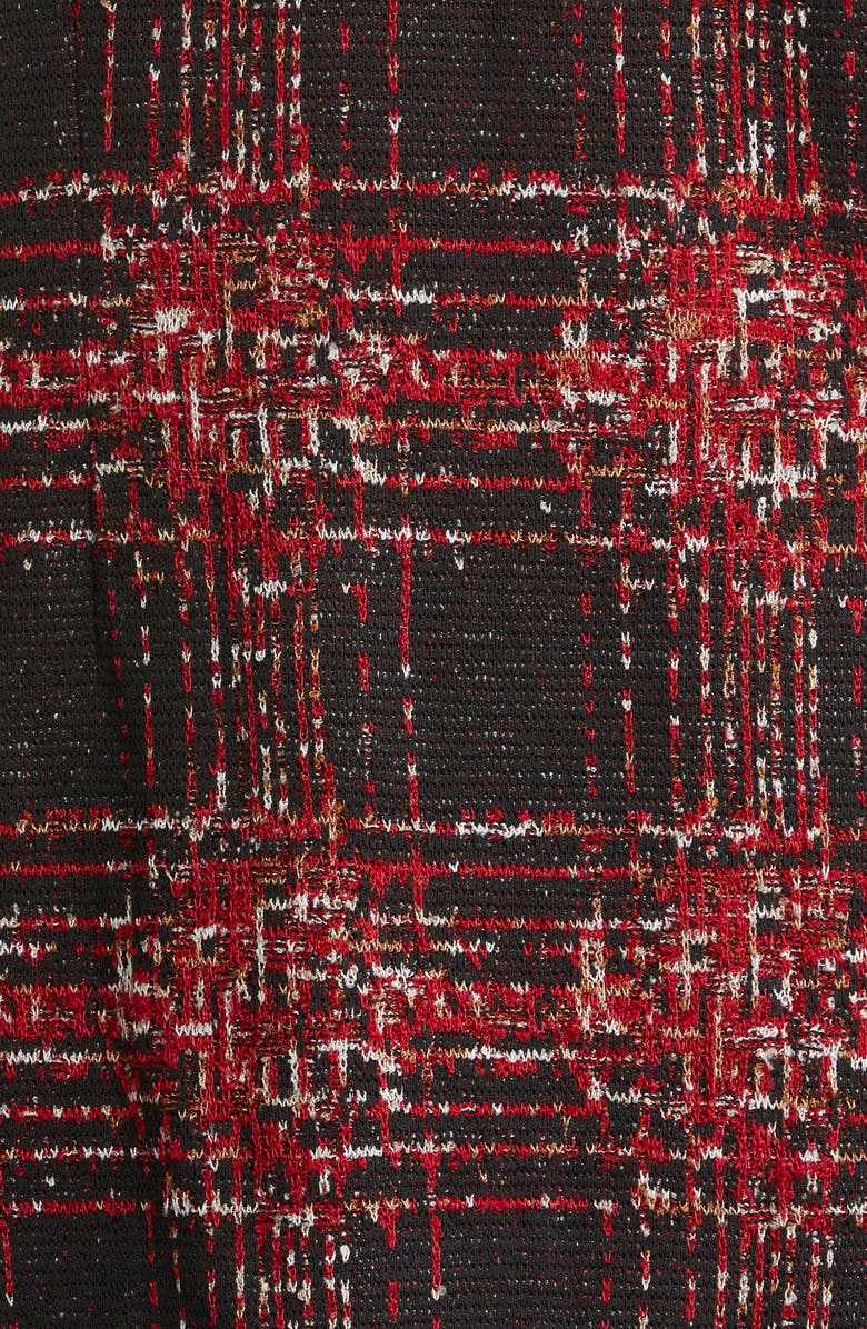 Ming Wang Braided Trim Tweed Jacket, Alternate, color, 