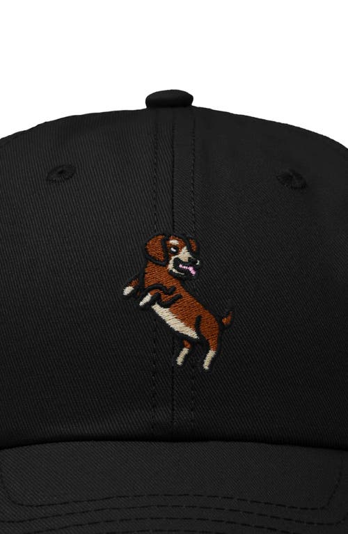 DALIX DALIX DACHSHUND EMBROIDERED DAD CAP