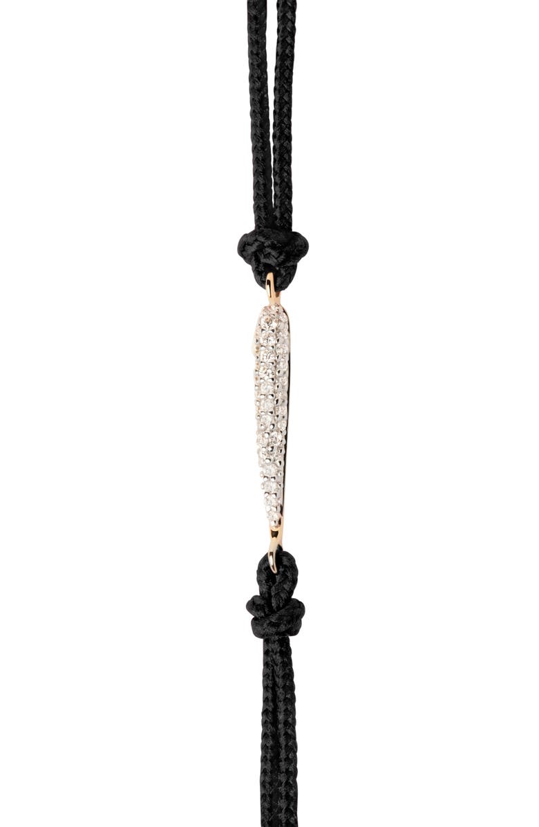 PDPAOLA Nina Diamond Cord Bracelet, Alternate, color,