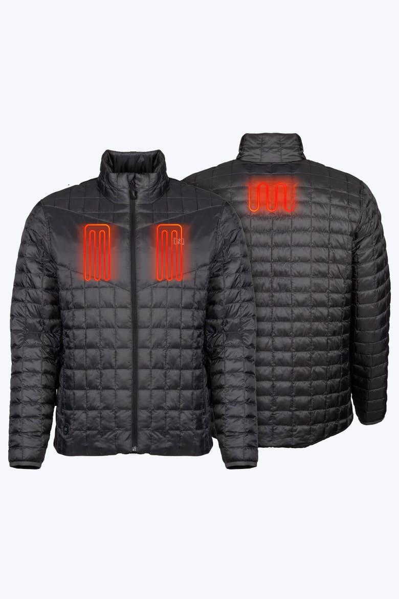Men's Outrider Heated Jacket, Alternate, color, Dark Charcoal