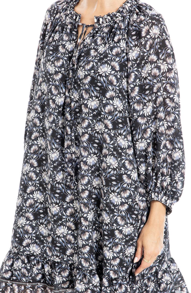 MAX STUDIO Balloon Sleeve Trapeze Dress, Alternate, color,