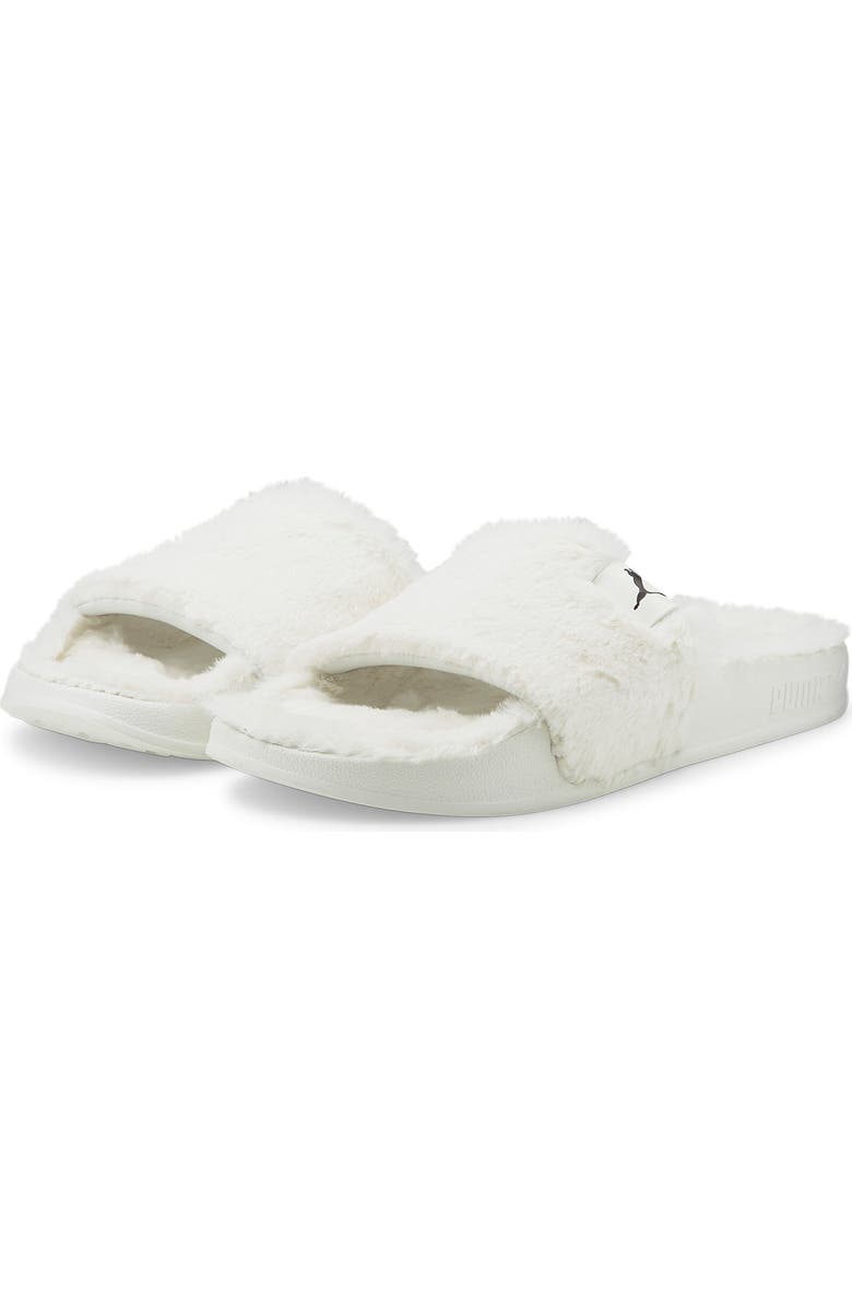 PUMA Leadcat 2.0 Faux Fur Slide Sandal, Alternate, color,