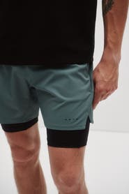 H&M Double-Layered Sports Shorts With Drymove