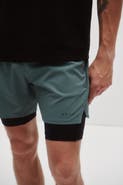 H&M Double-Layered Sports Shorts With Drymove