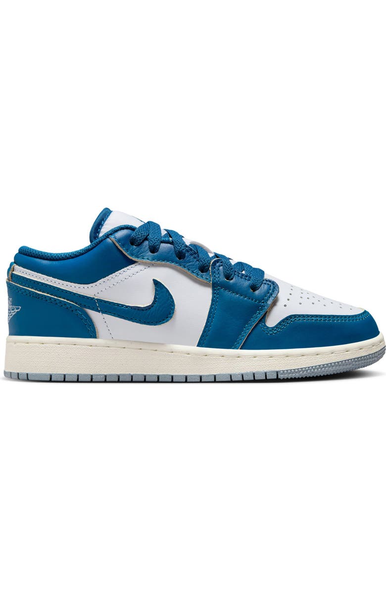 Jordan Air Jordan 1 Low Sneaker, Alternate, color, White/Industrial Blue