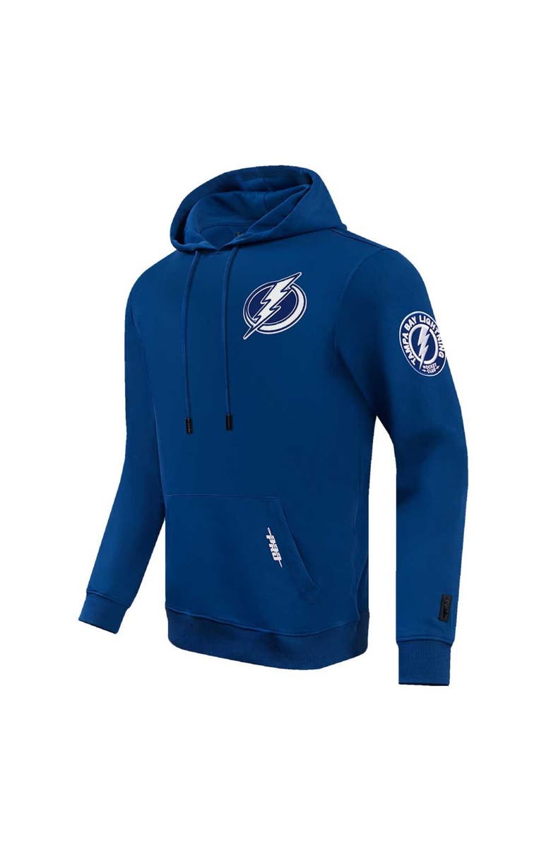 PRO STANDARD Men's Pro Standard Blue Tampa Bay Lightning Classic Pullover Hoodie, Alternate, color, Blue