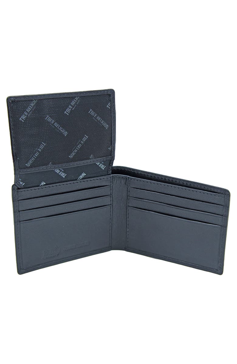 True Religion Aglet Slim Bifold RFID Wallet, Alternate, color, 