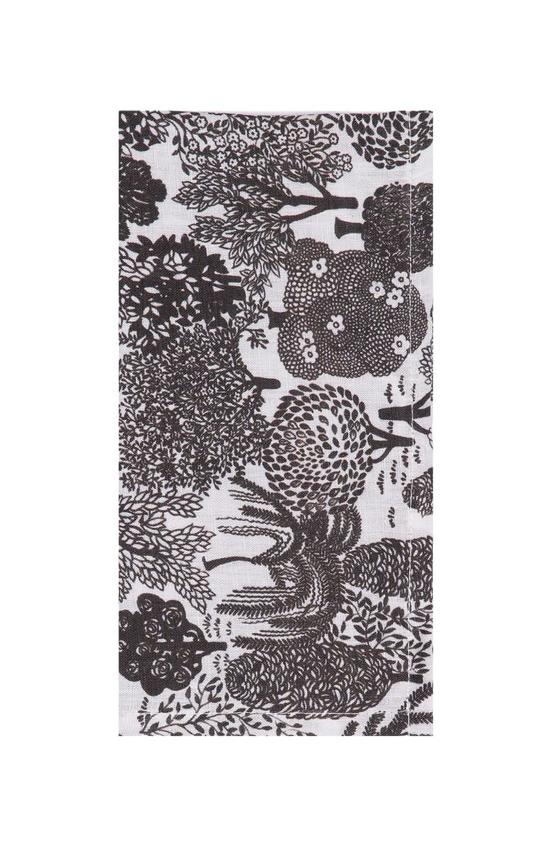 La DoubleJ Large Napkins Set Of 6 (45X45) Bosco Dark Green, Main, color, Bosco Dark Green