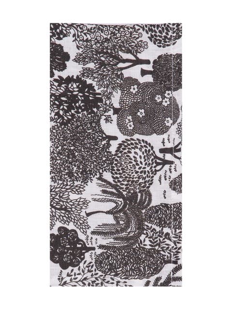 Large Napkins Set Of 6 (45X45) Bosco Dark Green