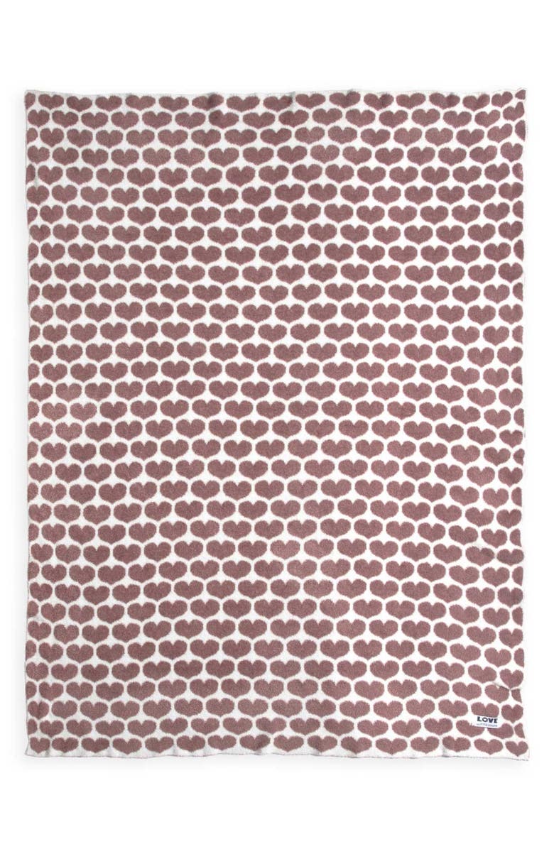 Little Giraffe Kids' Army Heart Throw Blanket, Alternate, color, 