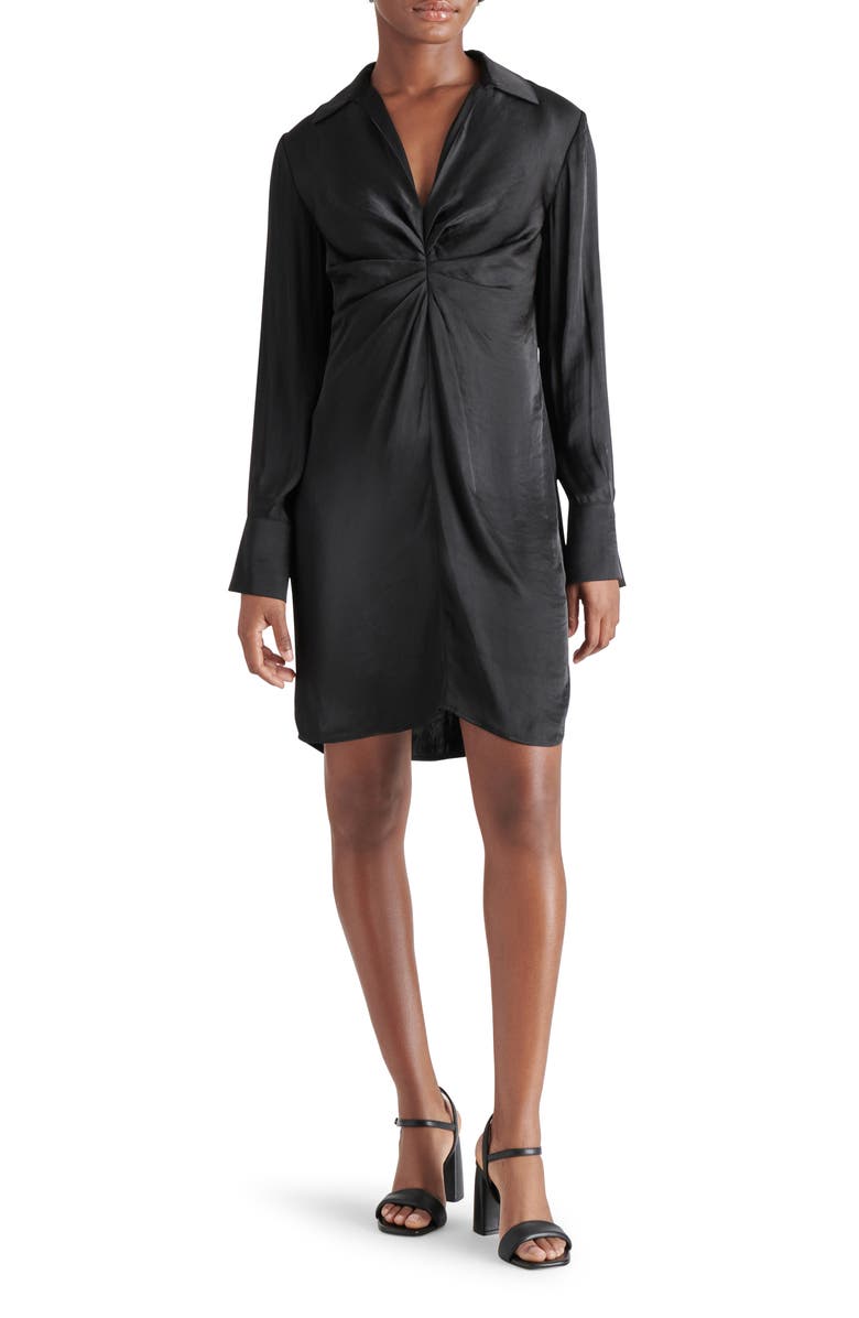 Steve Madden Joanna Long Sleeve Shirtdress, Main, color,
