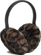 Apparis Esme Leopard Faux Fur Earmuffs