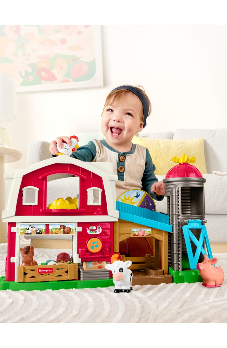 FISHER PRICE Kids' Little People Caring Fun Animal Farm Playset, Alternate, color,