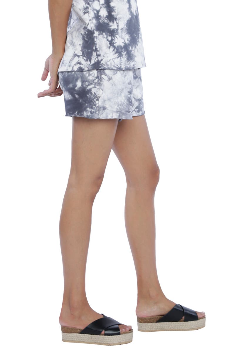 Wash Lab Denim Water Paint Tie Dye Shorts, Alternate, color, 