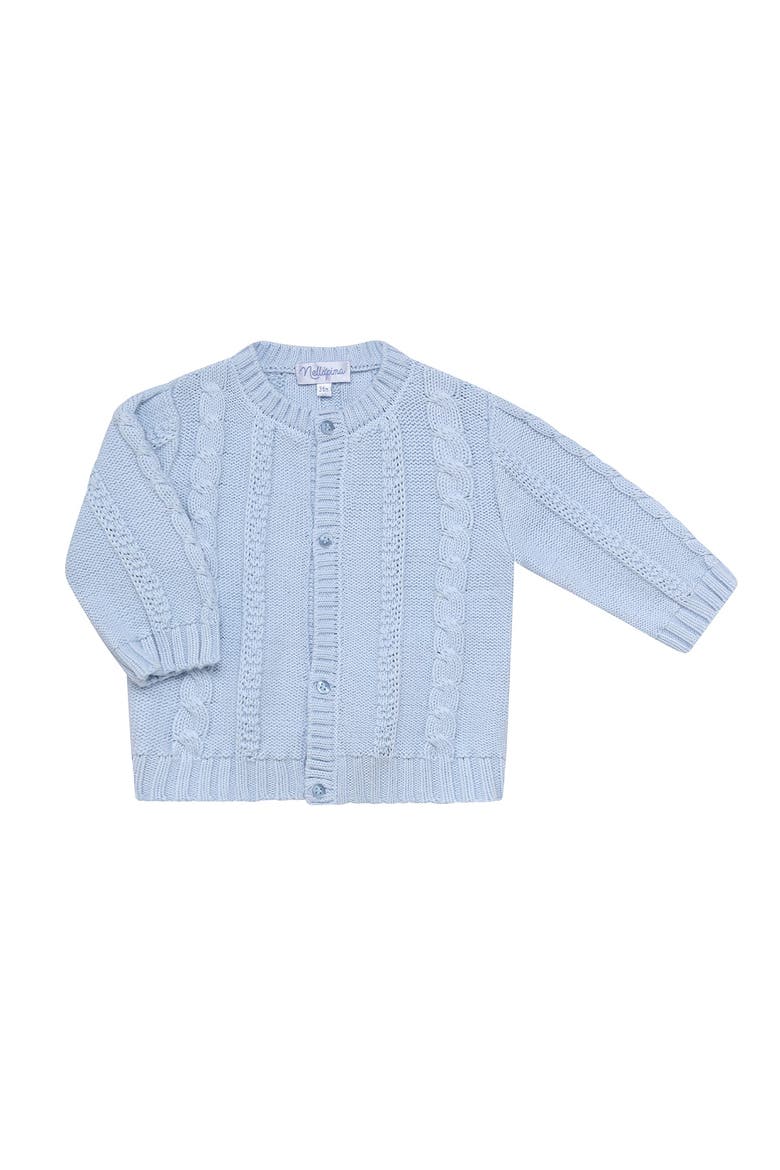 Nella Knit Cardigan - Baby, Alternate, color, Navy