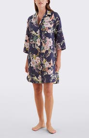 Papinelle Betsy Floral Cotton Sateen Night Shirt