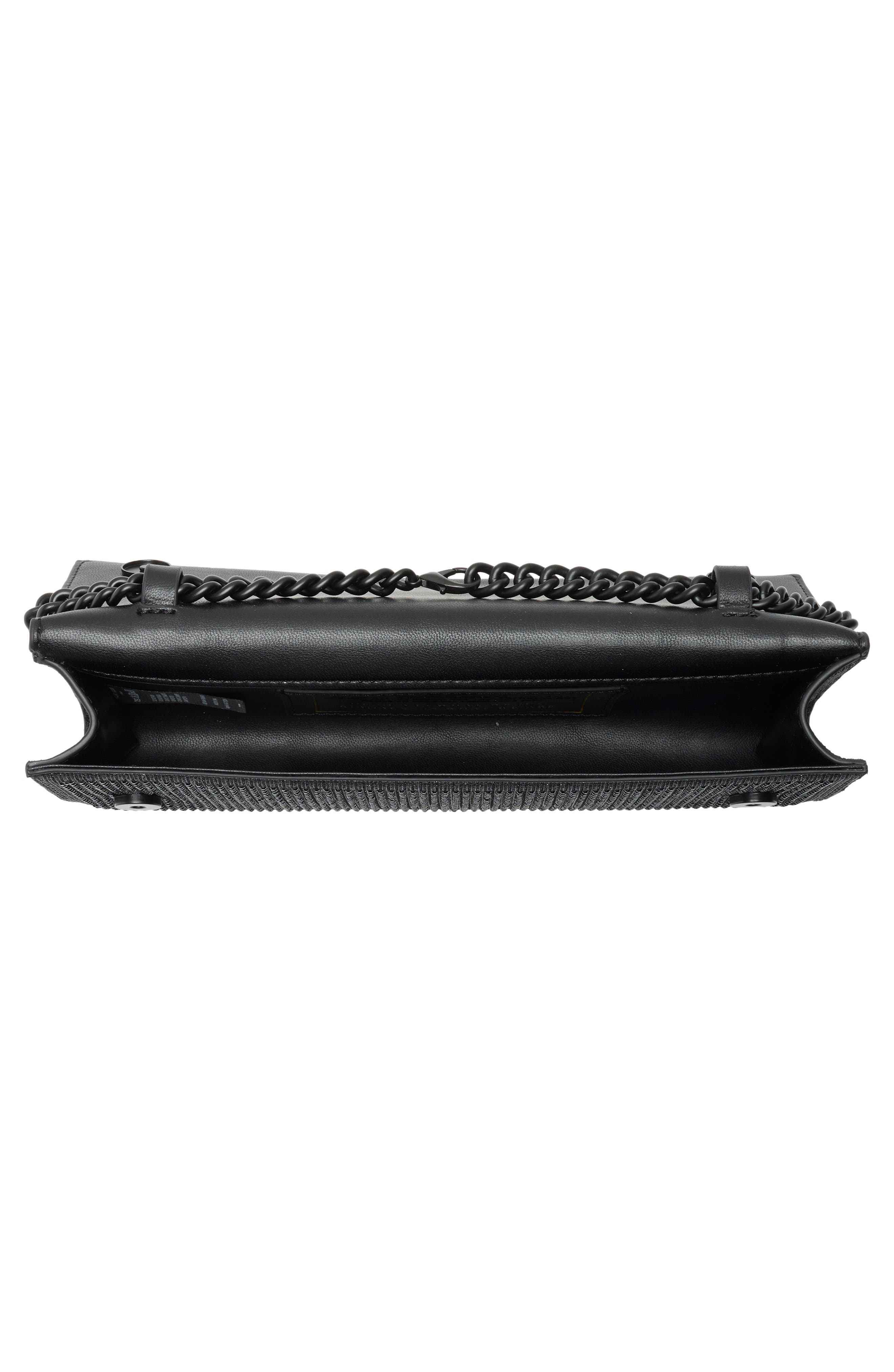 Kurt Geiger London Elongated Clutch, Alternate, color, Black