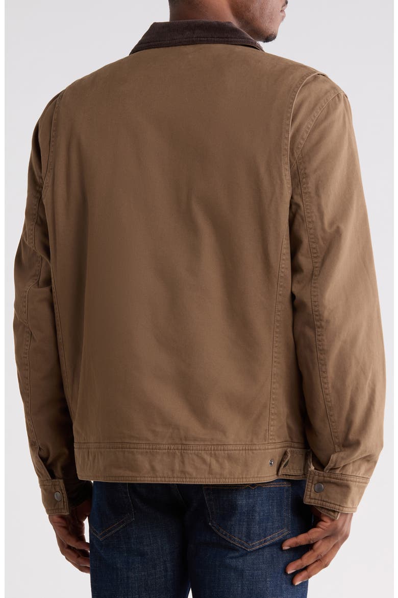 Cotton Barn Jacket, Alternate, color, MUSHROOM