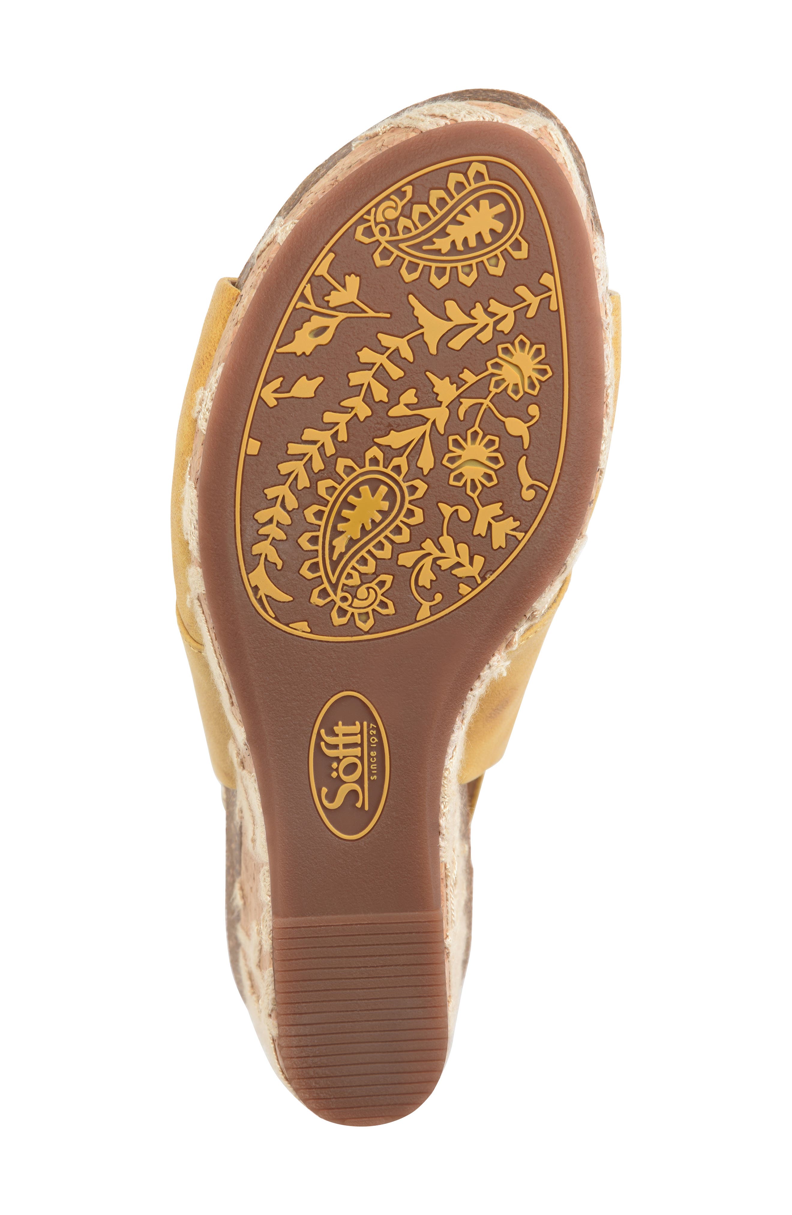 Corrina Sandal, Alternate, color, MANGO LEATHER