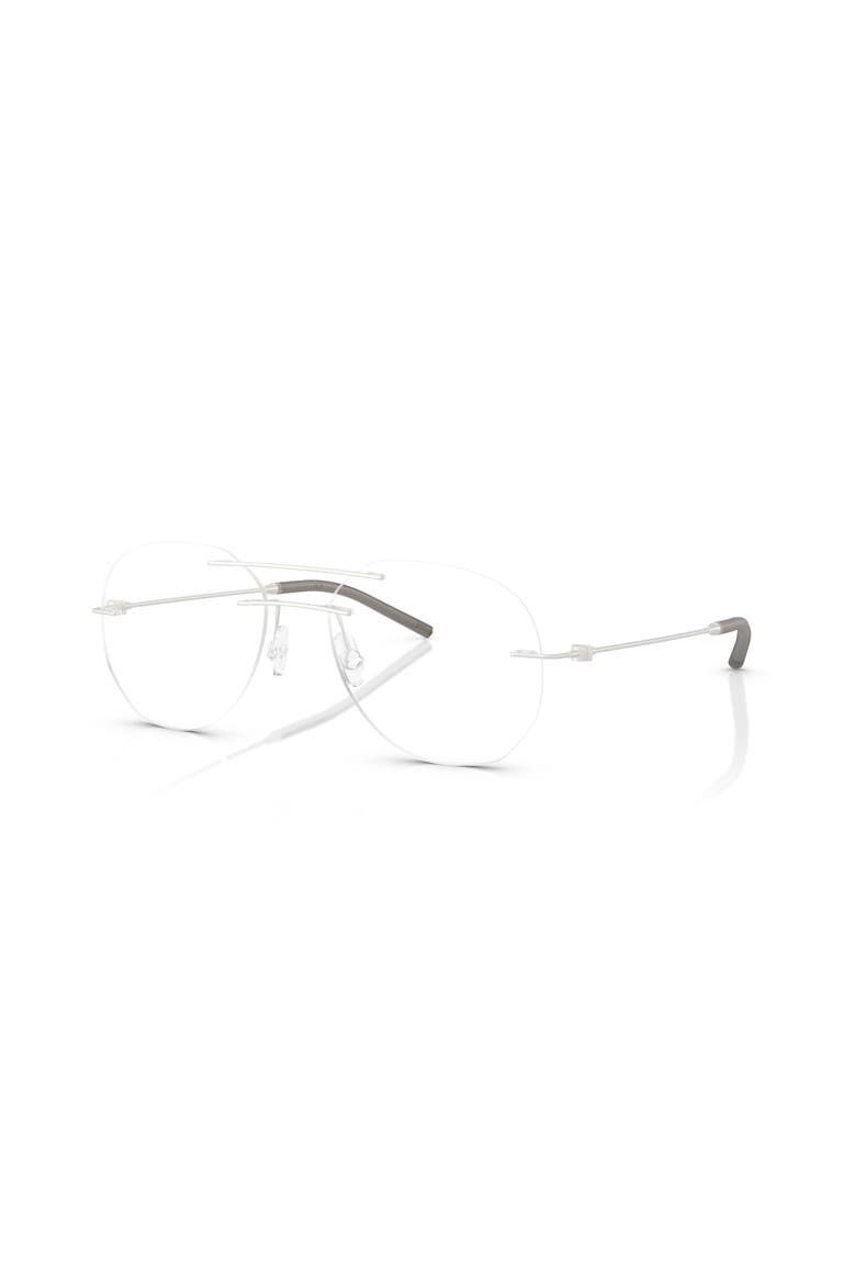 55mm Irregular optical glasses, Main, color, Silver