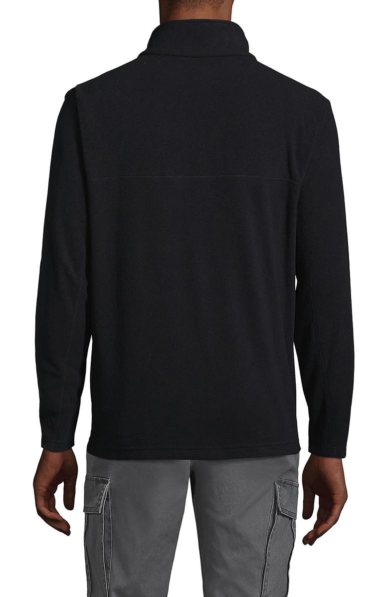 Lands' End Thermacheck 100 Fleece Quarter Zip Pullover Top, Alternate, color, 