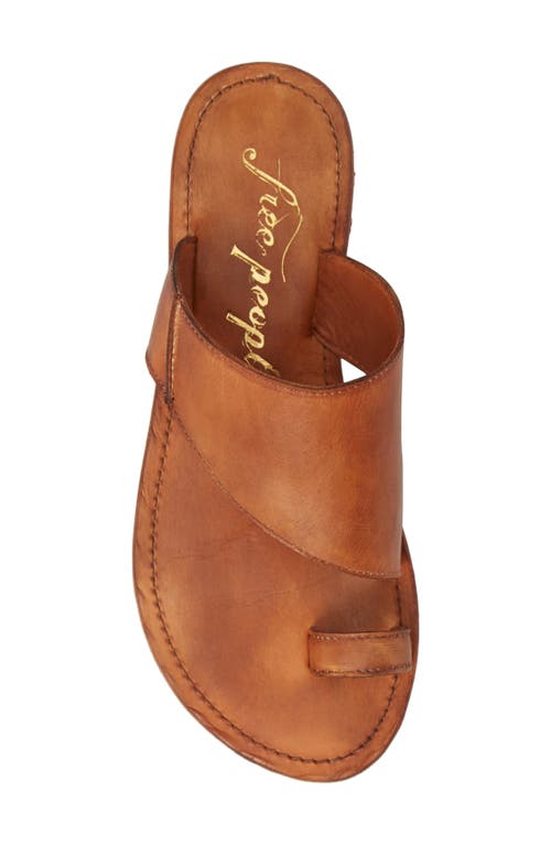 Free People Sant Antoni Slides In Brown